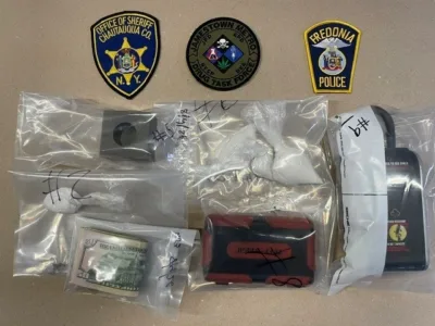 Two charged after fentanyl located in Fredonia residence